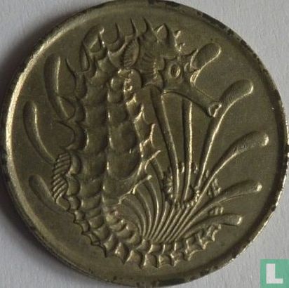 Singapur 10 Cent 1970 - Bild 2