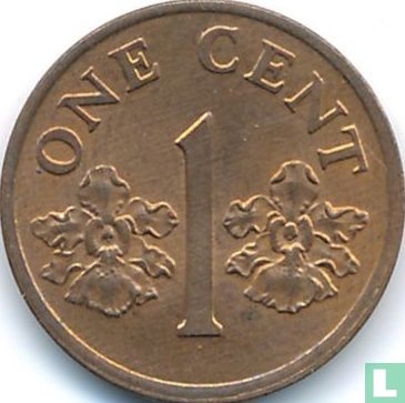 Singapore 1 cent 1989 - Image 2