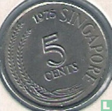 Singapore 5 cents 1975 - Image 1