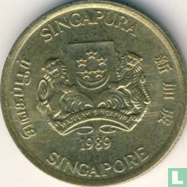 Singapore 5 cents 1989 - Afbeelding 1