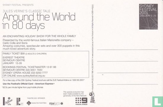 05212 - 25th Sydney Festival - Around the World in 80 Days - Afbeelding 2