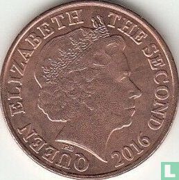 Jersey 2 pence 2016 - Image 1