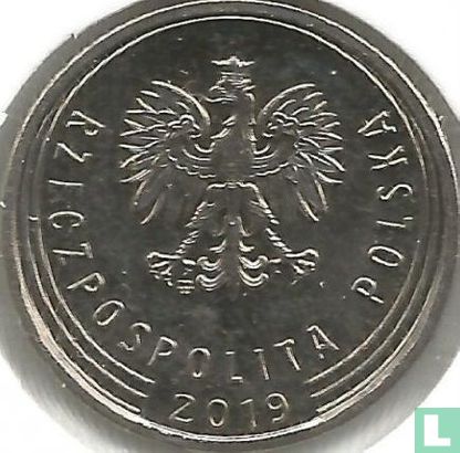 Polen 1 Zloty 2019 (kupfer-Nickel) - Bild 1