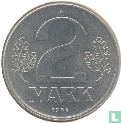GDR 2 mark 1985 - Image 1