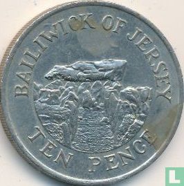 Jersey 10 Pence 1985 - Bild 2