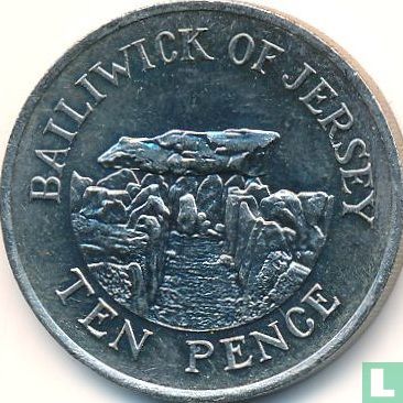 Jersey 10 Pence 1983 - Bild 2