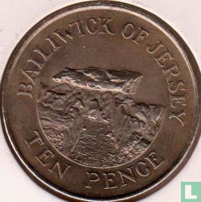Jersey 10 Pence 2002 - Bild 2