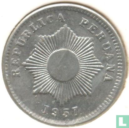 Peru 1 Centavo 1957 (Typ 2) - Bild 1