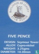 Jersey 5 pence 1993 - Afbeelding 3