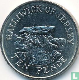 Jersey 10 Pence 1984 - Bild 2