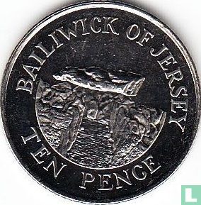 Jersey 10 Pence 2007 - Bild 2