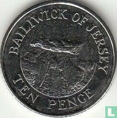 Jersey 10 Pence 2012 (vernickeltem Stahl) - Bild 2