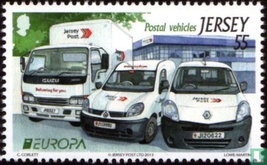 Europa - Postfahrzeuge