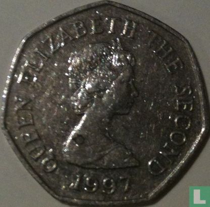 Jersey 50 pence 1997 (30 mm) - Afbeelding 1