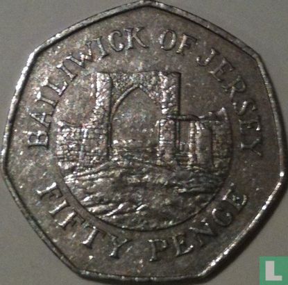 Jersey 50 pence 1997 (30 mm) - Afbeelding 2