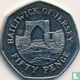 Jersey 50 pence 2009 - Afbeelding 2