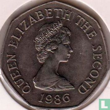 Jersey 50 pence 1986 - Afbeelding 1