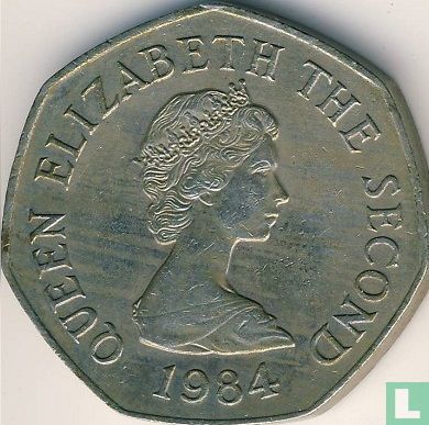 Jersey 50 pence 1984 - Afbeelding 1