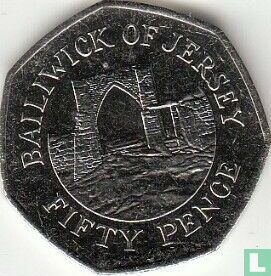 Jersey 50 pence 2016 - Afbeelding 2