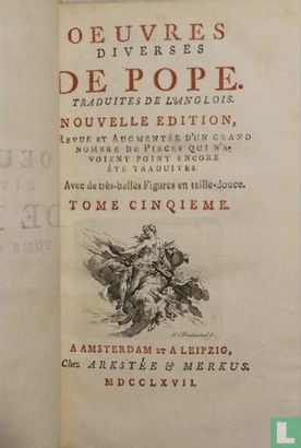 Oeuvres diverses de Pope - Image 1