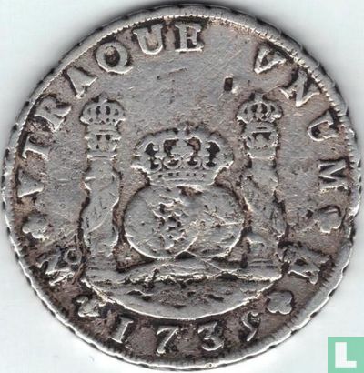 Mexique 8 reales 1739 - Image 1