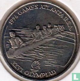 Romania 10 lei 1996 "Summer Olympics in Atlanta - Rowing" - Image 2