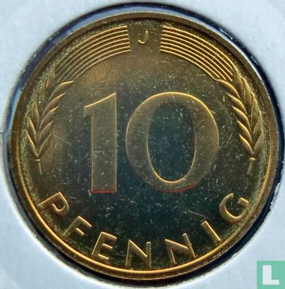 Duitsland 10 pfennig 1974 (J) - Afbeelding 2