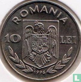 Roumanie 10 lei 1996 "Summer Olympics in Atlanta - Swimming" - Image 1