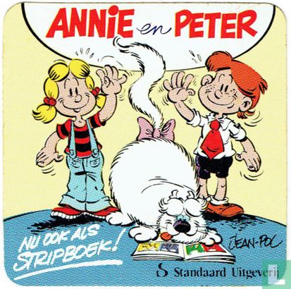 Annie en Peter nu ook als stripboek