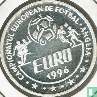 Roemenië 100 lei 1996 (PROOF) "European Football Championship" - Afbeelding 2