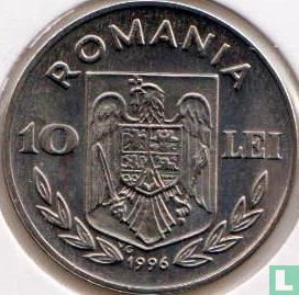 Roemenië 10 lei 1996 "Summer Olympics in Atlanta - Centenary of modern Olympic Games" - Afbeelding 1