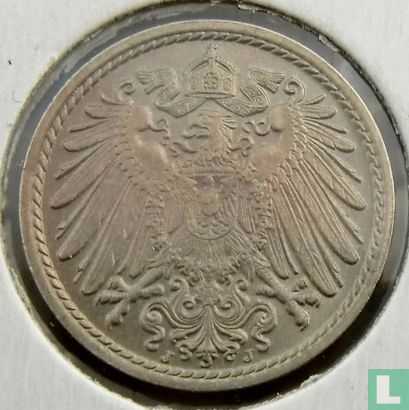 German Empire 5 pfennig 1906 (J) - Image 2