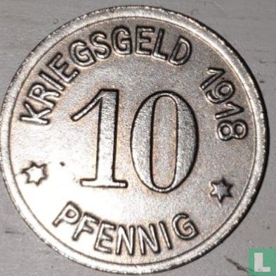 Siegen 10 pfennig 1918 (21.6 mm) - Afbeelding 1
