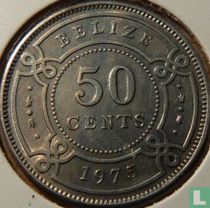 Belize 50 cents 1975 - Afbeelding 1