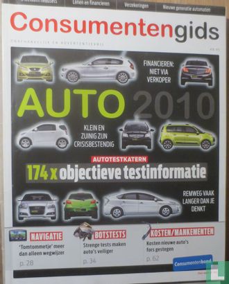Consumentengids Auto 2009 2009 - Image 1