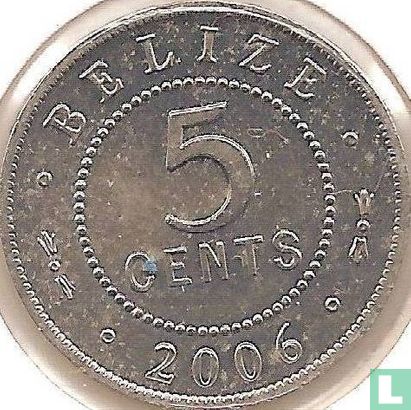 Belize 5 cents 2006 - Image 1