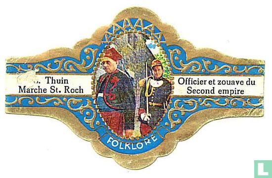 Thuin Marche St. Roch - Officer and zouave the Second Empire - Image 1