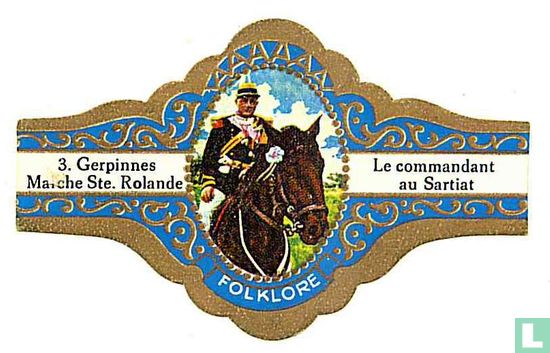 Gerpinnes March Ste. Rolande - Le commandant au Sartiat - Afbeelding 1
