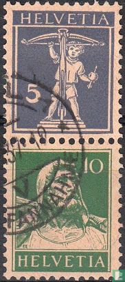 Definitives with Changes of Colour