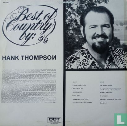 Best Of Country By Hank Thompson - Image 2