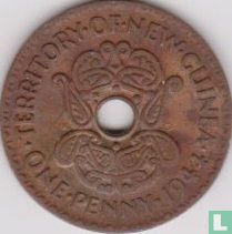 New Guinea 1 penny 1944 - Image 1