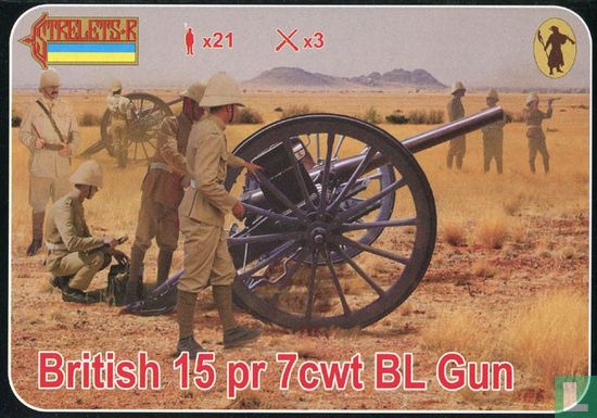 British 15 pdr 7 cwt BL Gun - Afbeelding 1