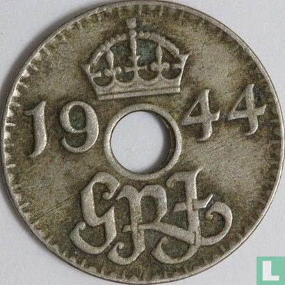 Nieuw-Guinea 3 pence 1944 - Afbeelding 1