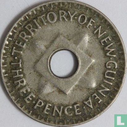 Nieuw-Guinea 3 pence 1944 - Afbeelding 2
