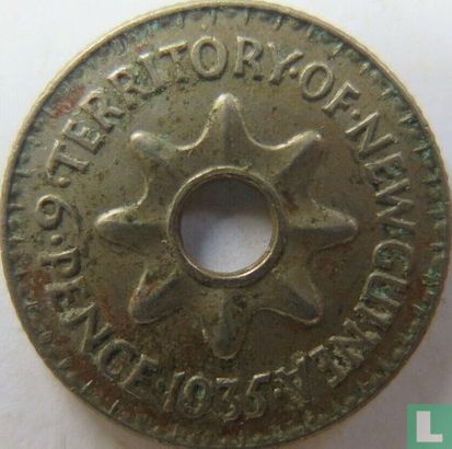 Nieuw-Guinea 6 pence 1935 - Afbeelding 2