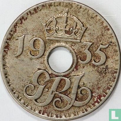 Nouvelle-Guinée 3 pence 1935 - Image 1