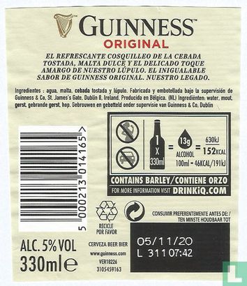 Guinness Original - Afbeelding 2