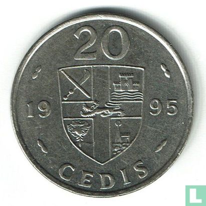 Ghana 20 cedis 1995 - Image 1