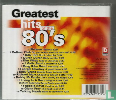 Greatest Hits of the 80's - Afbeelding 2