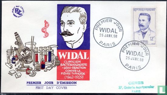 George Fernand Widal Fernand Widal (1958) - Frankreich - LastDodo